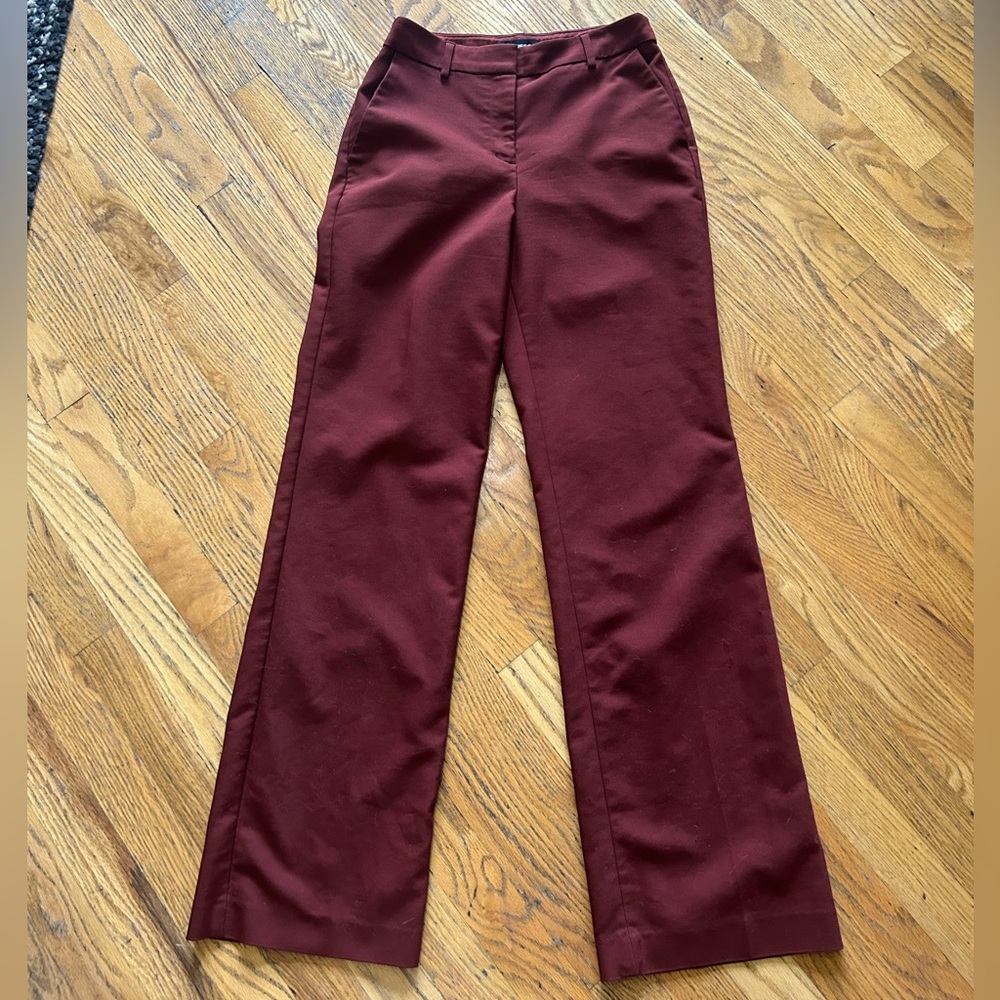 Express Burgundy Dress Pants